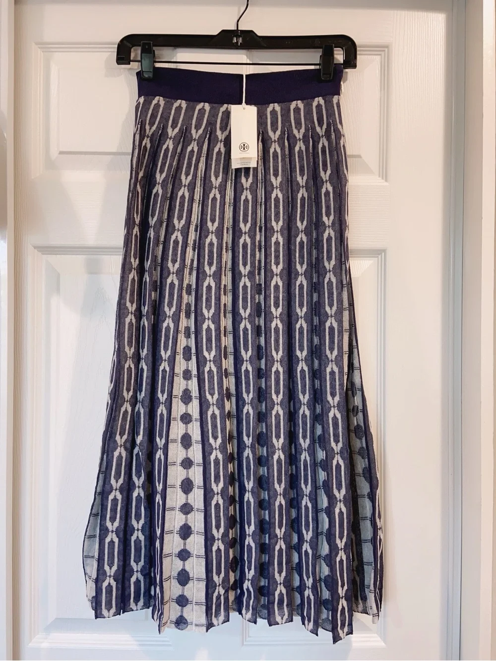 NWT Tory Burch Jacquard 2-Piece Matching Skirt Set Top & Skirt XS